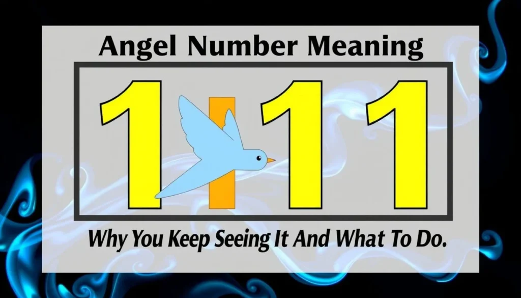 111 angel number meaning — 111 Angel Number Meaning: Why You Keep Seeing It and What to Do