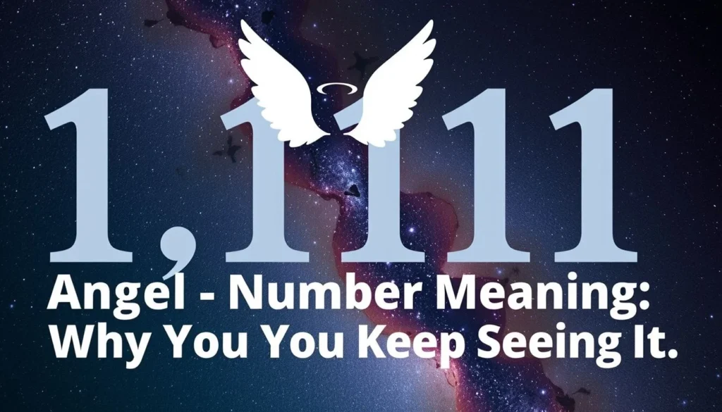 11111 angel number meaning — 11111 Angel Number Meaning: Why You Keep Seeing It
