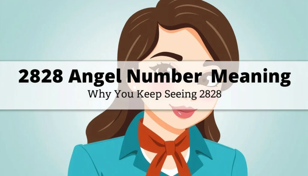 2828 angel number meaning — 2828 Angel Number Meaning: Why You Keep Seeing 2828
