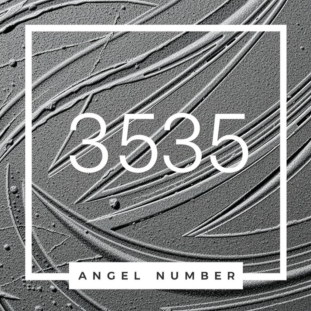 3535 angel number meaning illustration