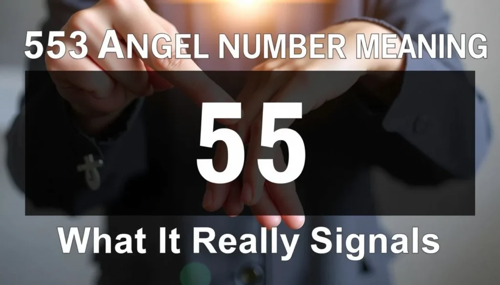 555 angel number meaning — 555 Angel Number Meaning: What It Really Signals