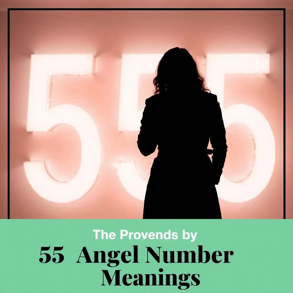 555 angel number meaning illustration