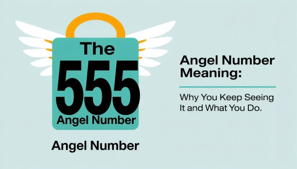 555 angel number meaning — 555 Angel Number Meaning: Why You Keep Seeing It and What to Do