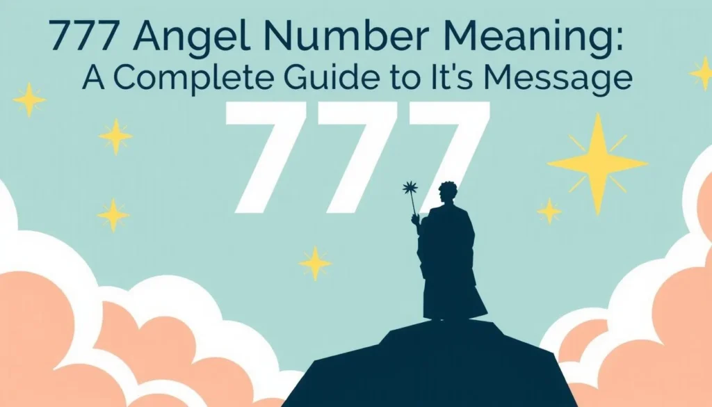 777 angel number meaning — 777 Angel Number Meaning: A Complete Guide to Its Message