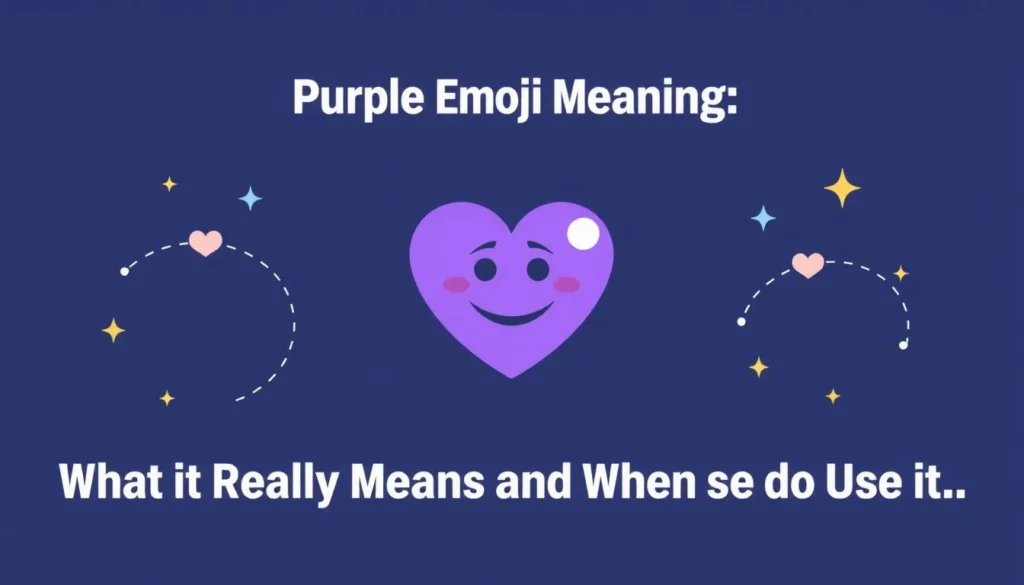 purple heart emoji meaning — Purple Heart Emoji Meaning: What It Really Means and When to Use It