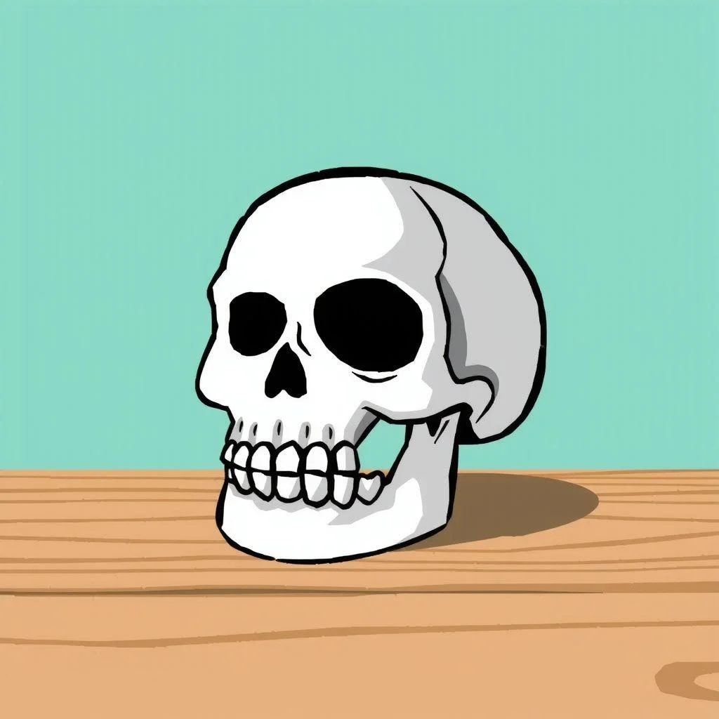 skull emoji meaning illustration