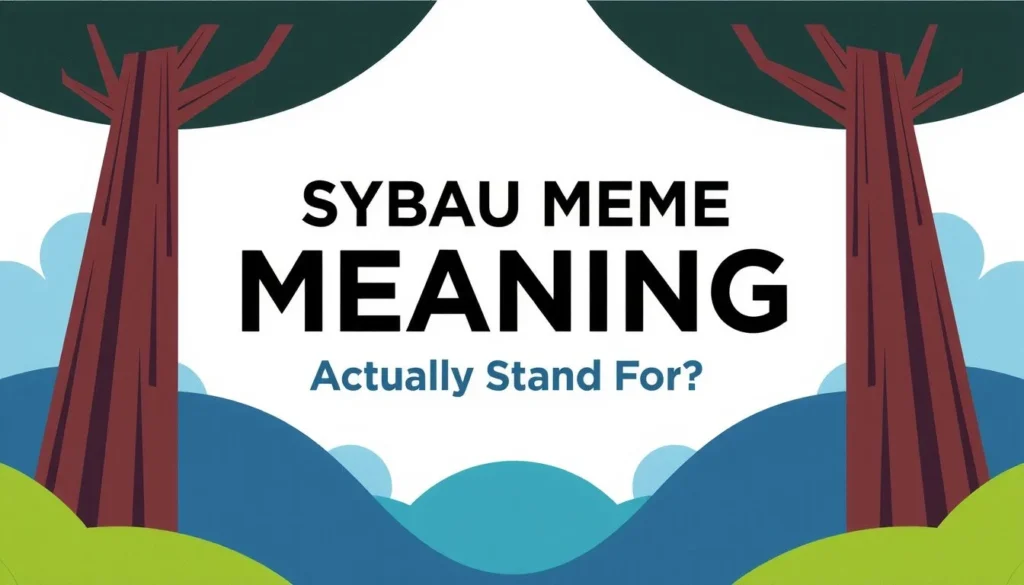 sybau meme meaning — Sybau Meme Meaning: What Does Sybau Actually Stand For?