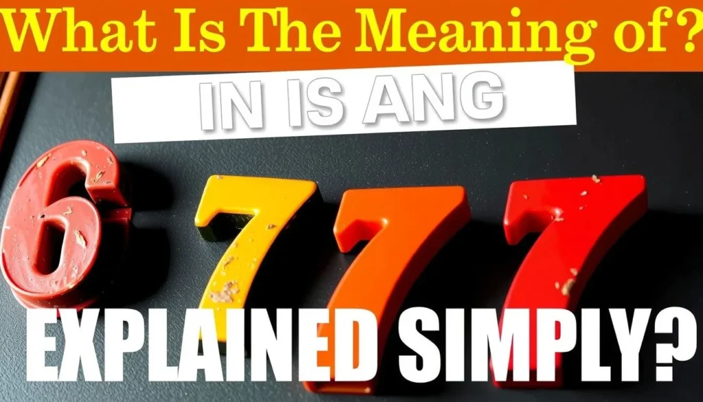 what is the meaning of 6 7 in slang — What Is the Meaning of 6 7 in Slang? Explained Simply