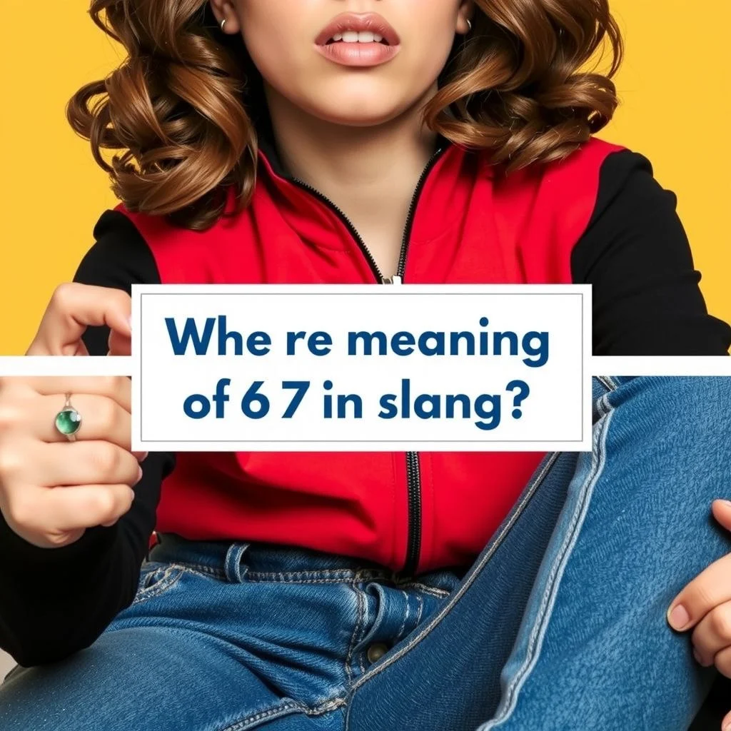 what is the meaning of 6 7 in slang illustration