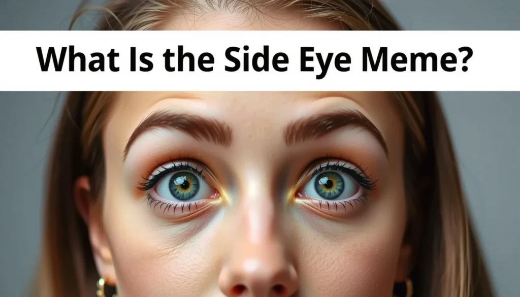 side eye meme — What Is the Side Eye Meme? Origins, Meaning, and Usage Guide