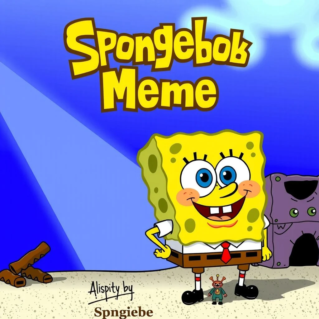 spongebob meme illustration